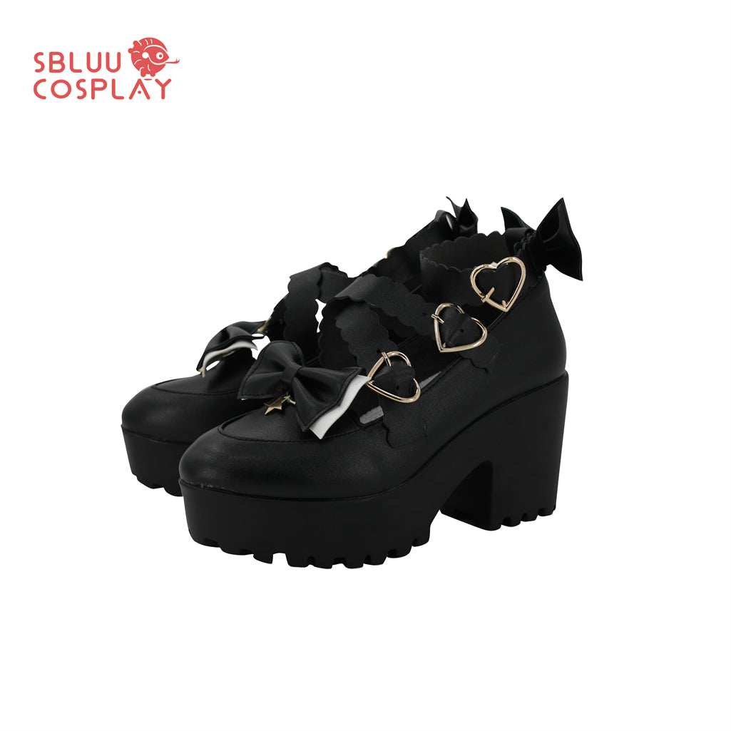 SBluuCosplay Vtuber ILUNA Maria Marionette Cosplay Shoes Custom Made Boots