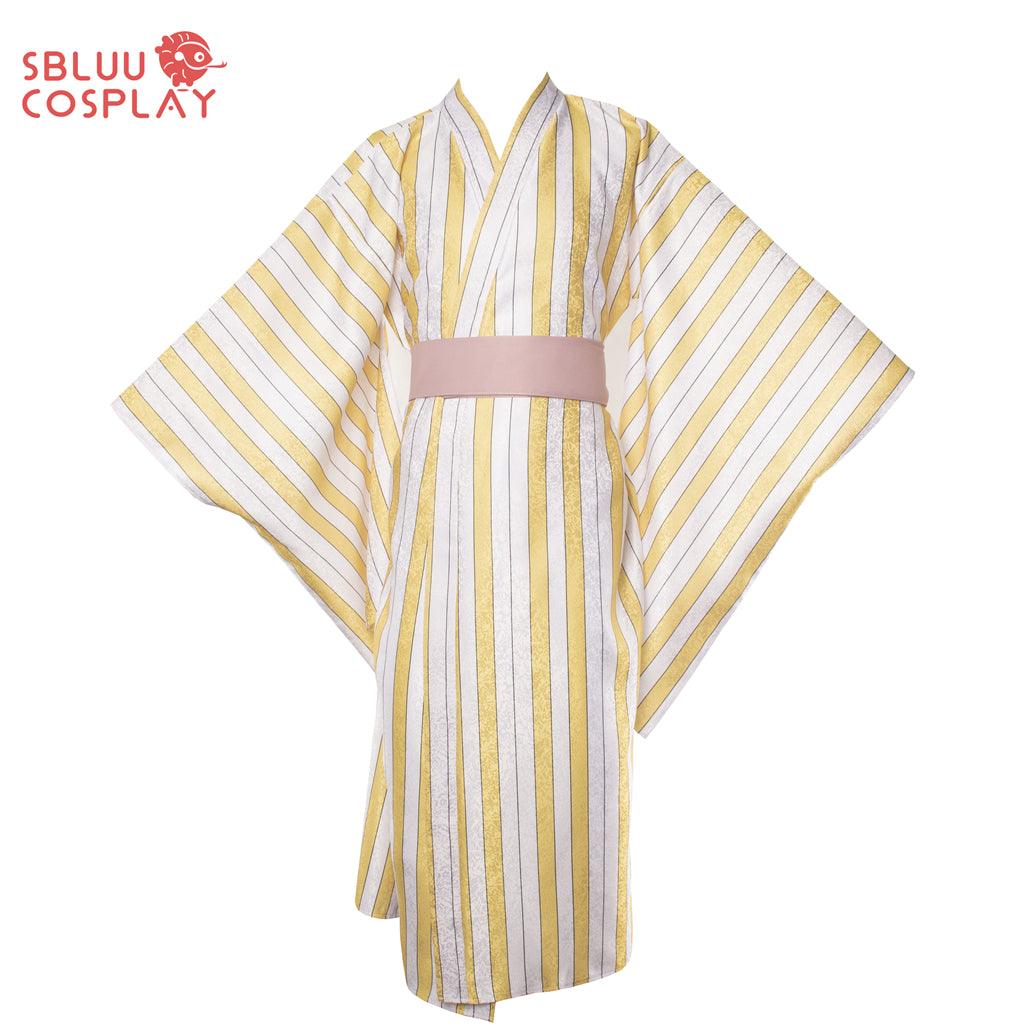 SBluuCosplay One Piece Wano Country Vinsmoke Sanji Cosplay Costume Kimono Outfit - SBluuCosplay