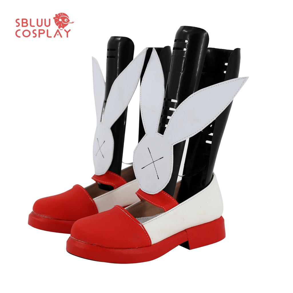 SBluuCosplay White Cat Project Tsukimi Yozora Cosplay Shoes Custom Made Boots - SBluuCosplay