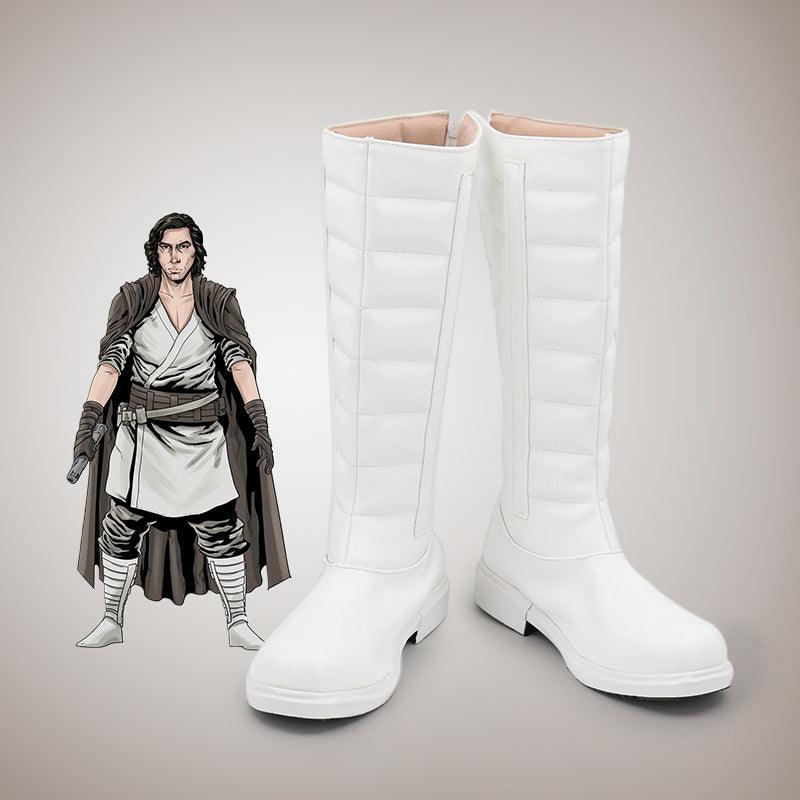 SBluuCosplay Star Wars Ben Solo Cosplay Shoes Custom Made Boots - SBluuCosplay